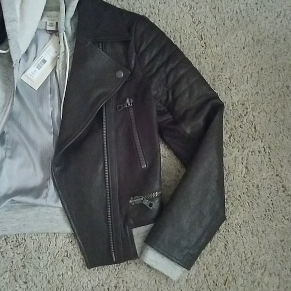 AO.LA 100% Real leather jacket - Picture 3 of 6